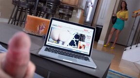 ”Alexis Fawx catches her Step Son watching porn”