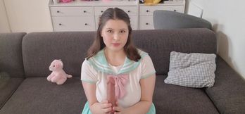 My First Time! Blowjob and Riding with My Stepdaddy