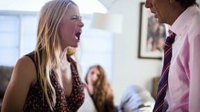 PURE TABOO Pervert Stepdad fucks all pussy in the house - Sarah Vandella, Elena Koshka, Steve Holmes