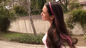 Babysitter eats twat and swaps cum with her lesbian lovers