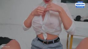 Editing App Transforms Her Look — He Takes Charge in the Bedroom with Lily Cute!