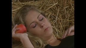 Wonderful Busty MILF Fucked and Cummed in Mouth by Big Cock in the Farm