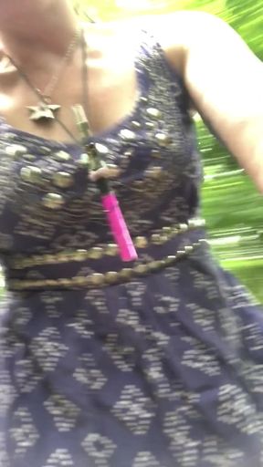 Accidental pornstar Rachel Wriggler goes commando, flashes under her short, sexy, summer dress   Clip 1