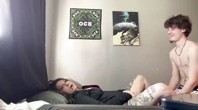 Ex girlfriend cheats with me rough rough rough cum on cum