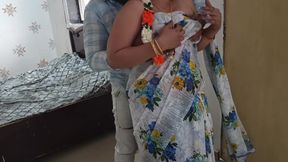 Telugu Aunty's Romantic Hardly Riding Cuming Fucking Sucking With Stepbrother