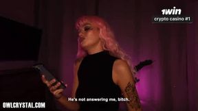 Hot Alt Girl in Debt Fucks Friend for Payment -XXX!