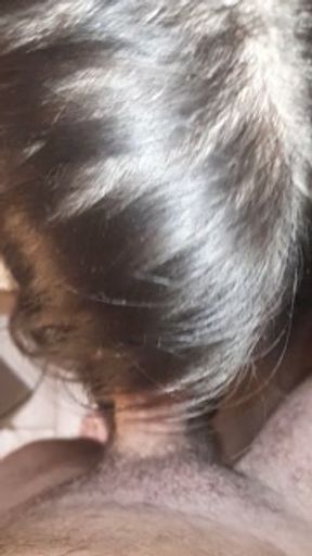 Hot step sister suck big dick step brother dick