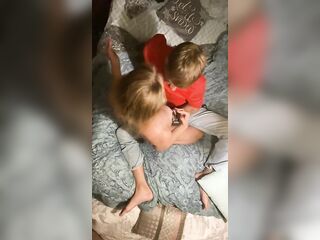 Hawt spouse makes pleasant ardent love golden-haired mother i'd like to fuck wife
