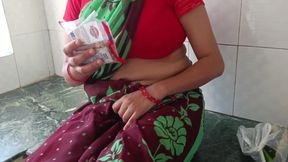 Beautiful Desi Bhabhi First Time Sex with Devar in Kitchen, Indian Girl XXX Tight Pussy Viral Hindi Video