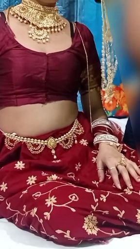 Newly Married Couple's Viral Wedding Night MMS   Clip 1