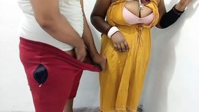 My husband's younger brother her sister-in-law to take advantage hard fucking hot moaning