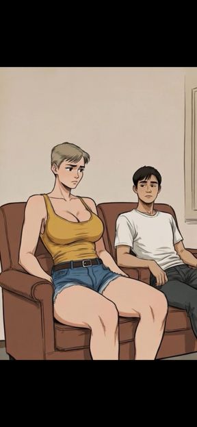 Pissed Off Stepsis in Tiny Shorts - Sexual Tension Overload