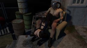 Fallout Girl Ridingthe Dragonborn's Dick
