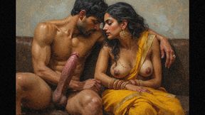 Indian milf married tamil aunty sex with two collage boys hot hardcore fucking