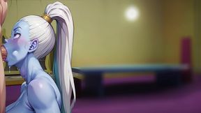 Divine Adventure - The First Blowjob of the Beautiful Angel Vados