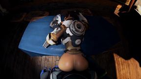 Tracer and Lucio take a break
