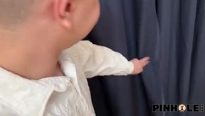 PINHOLE XXX. He fucked my ass and put a toy in my pussy at the same time