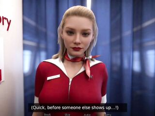 Joy with Airhostess in Flight - Asia City - E02
