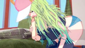 Miss Kobayashi's Dragon Maid Hentai: Lucoa Takes A Pounding