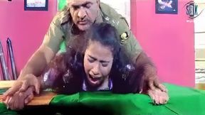 Busty Indian MILFs' Cop-on-MILF Fantasy - A Raw, Rough, & Unrelenting SEX