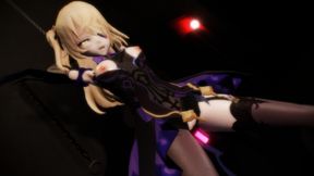 Genshin Impact Fischl Chained Pleasure (A XXX Parody)
