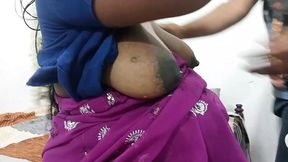 Tamil housewife Aunty seducing her Son's friend hot sucking and pussy licking hard fucking