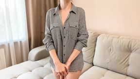 Stepdaughter Had to Suck Stepdaddy and Fuck Him for Smoking - Russian Amateur with Dialogue