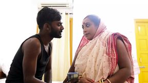 GRANDMOTHER AND STEPGRANDSON HARDCORE CHUDAI KA MASTI, BENGALI FUN TALKING AND CLEAR AUDIO