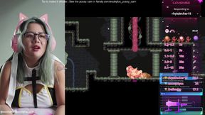 Lewd God Gameplay - Gabbi Plays as a Horny Divine Slut in Heat