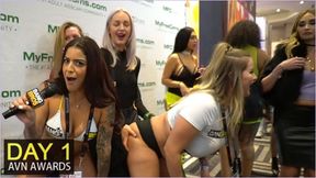Hot - Tag 1 der AVN Awards 2020 in Las Vegas!