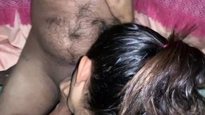Sucking him till he fills my mouth