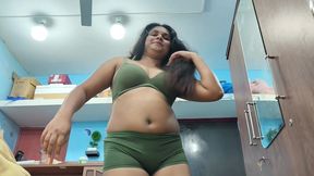 Malayali hot couple romantic sex vlog in bedroom