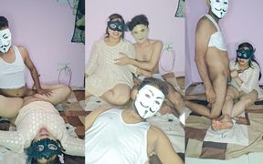 Friend and His Wife - Joined Hands in Threesome