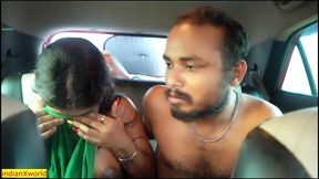 Fucking Indian Girlfriend Inside the Car! Hot Desi Dating