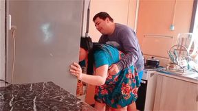 She Went to the Refrigerator and They Caught Her Fucking in the Kitchen