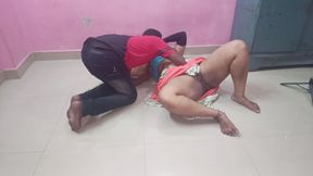 Tamil Saree Aunty Hot Romance