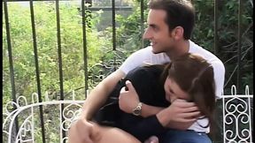 hot threesome assfuck with student