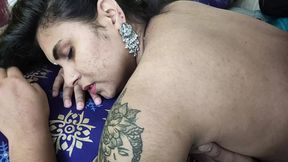 Saree removal and hot romance with sex by Vaishnavy and Sharun Raj, Mallu couple hot saree removal romance and doing sex