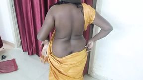 Nute Indian Aunty Saree Draping Hot Sex