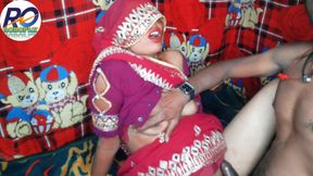 Sex with stepmother&amp;#039;s younger sister, lifting the red saree and secretly going to the village for a wedding with the stepso