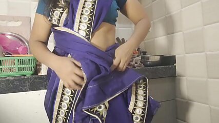 Desi Housewife Sips Chai in Kitchen When Horny Neighbor Shows Up and Bangs Her
