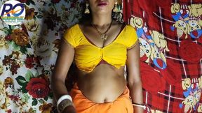 fucked your Bhabhi&amp;#039;s ass all night, took off her blouse and made her completely naked, applied oil and fucked her,