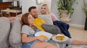 ”BRAZZERS Thicc STEPMOM Jenna Starr steals a hung BF”