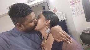 Desi indian sexy kavita Vahini fuck with husband's brother in kitchen