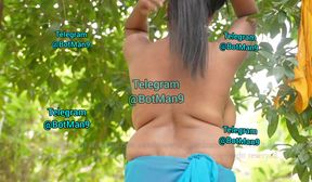 barsha yellow blouse showing massive boobs saree