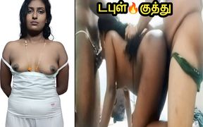 Tamil Desi Mature Milf's Threesome with Bull &amp; Cuck: Lip Kiss, Double Handjob, Blowjob &amp; Big Ass Doggy Anal - IndianHotwifeX