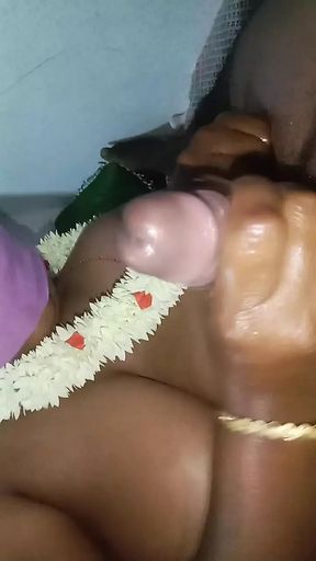 Tamil young aunty Hot hand job in homemade cheating sex Hot voice Big black cock sucking lovely fucking in Big natural boobs