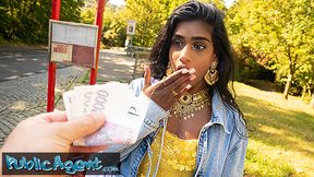 Public Agent - I fucked a hot DESI Student Nurse and made her CUM