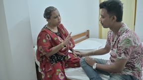 Fucking My Widow Sexy Indian Stepaunty Mausi Chanda in Hotel