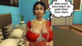 Vol 1 Part 3 - Desi Saree Aunty Lakshmi got seduced by her sister's horny husband - Wicked Whims